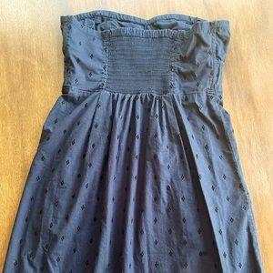 Black and Blue American Eagle Outfitters Summer/ Coastal/ Vacation Dress